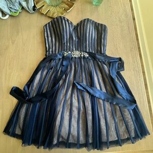 Strapless Mini Dress